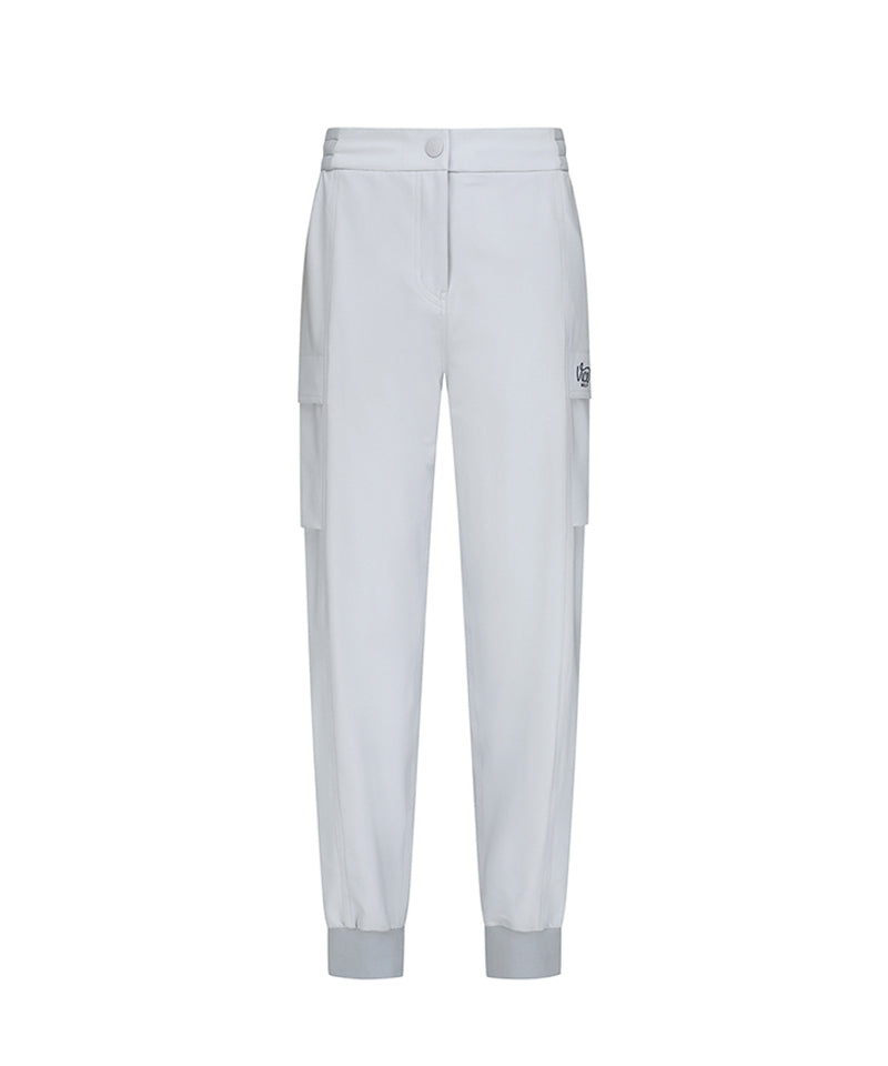 Vice Golf Atelier Women's Liberty Club Tapered Fit Jogger Pants - Light Gray