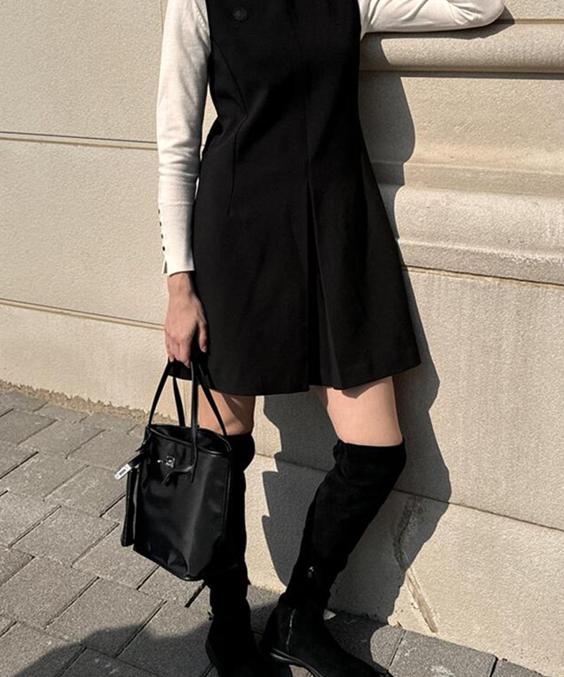 Anell Golf Ber Suede Golf Boots - Black