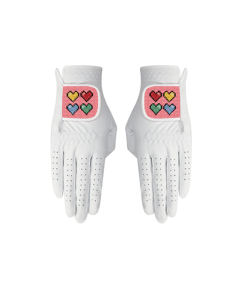 LOLONG Golf Hearts - Pink