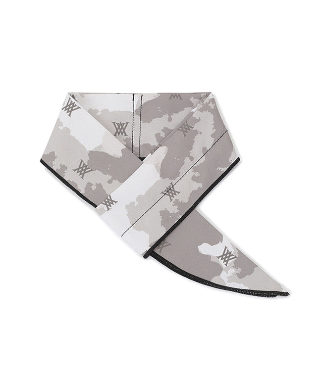 ANEW Golf: Small Logo Cool Scarf - Beige