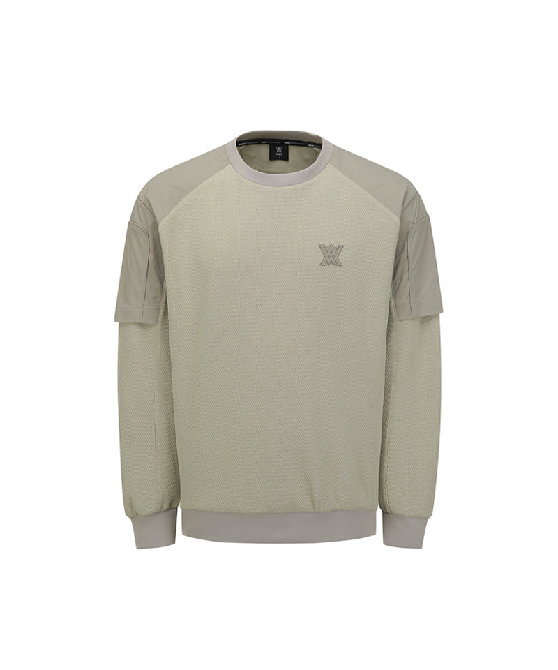 Anew Golf Men's SP Essential Sweatshirt - Beige