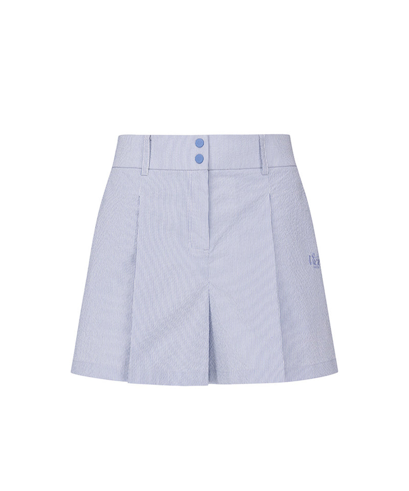 Vice Golf Atelier Women Waild Wide Half Pants - Blue