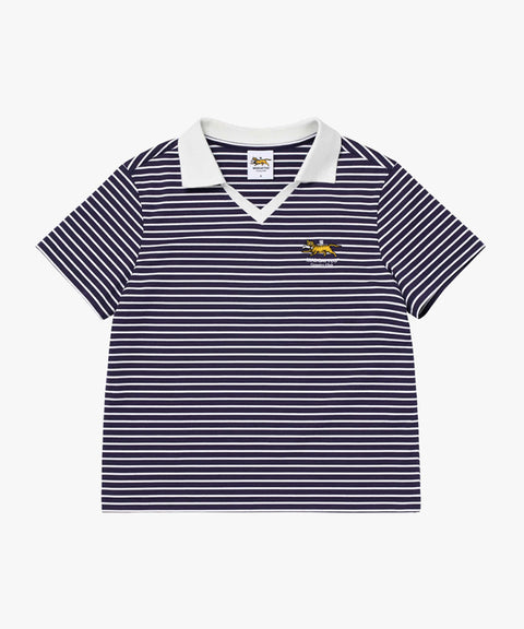 MCC Women's Stripe S/S Polo - 2 Colors