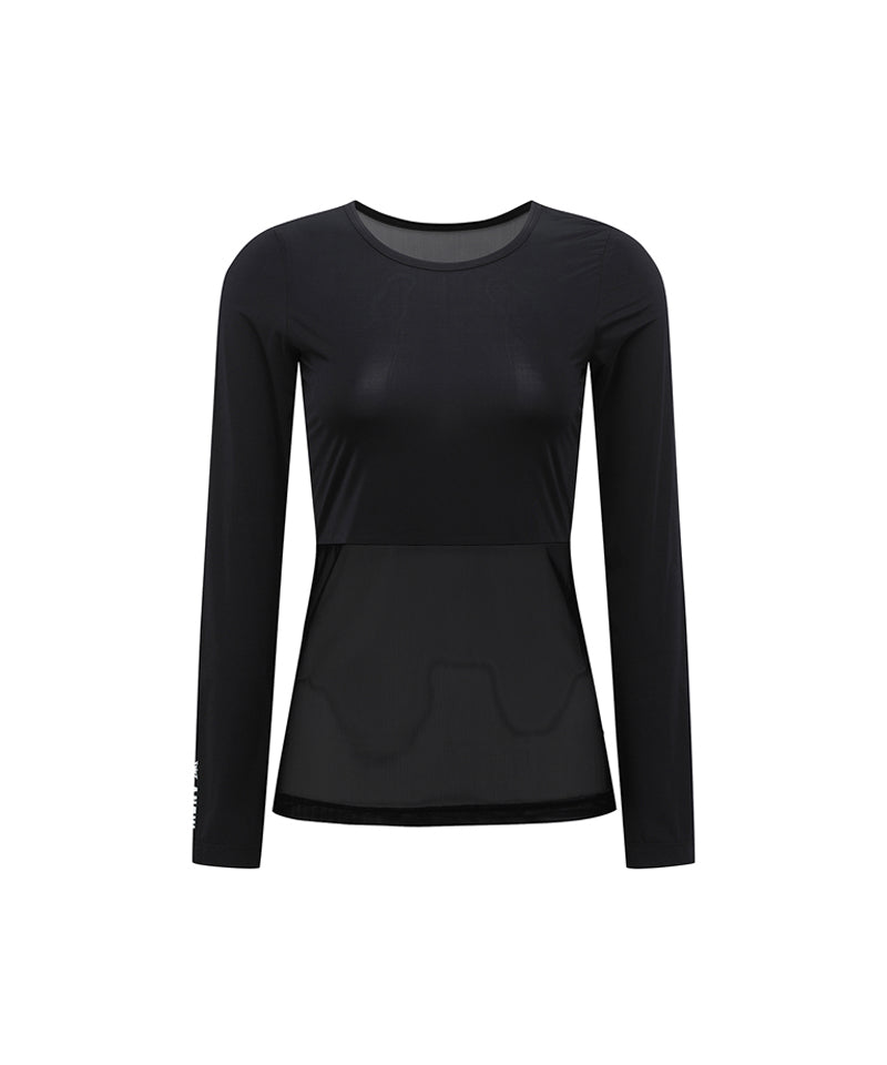 ANEW Golf Women's Cooling Fabric Baselayer - Black