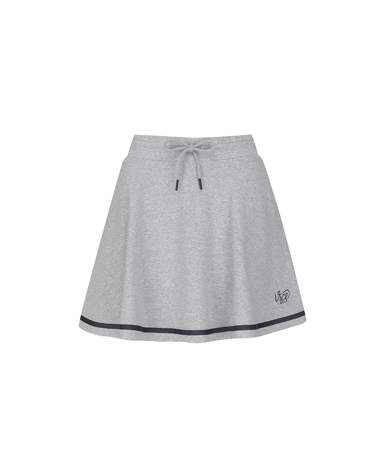 Vice Golf Atelier Women's Vice Flared Skirt - Melange Gray