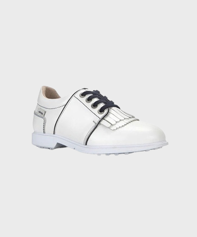 Giclee Women's On the Ground Spikeless Golf Shoes - Navy