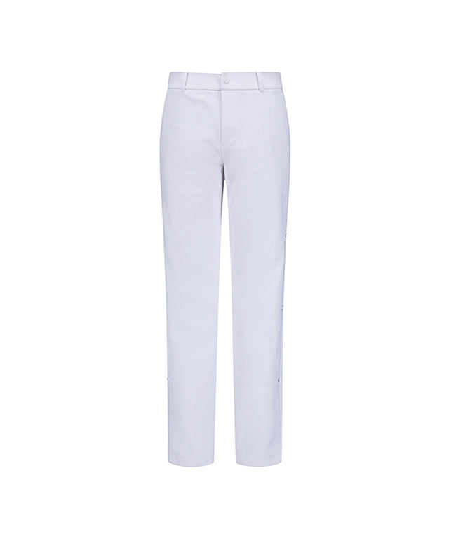 [Season End] ANEW Golf: Men Side Logo Point L/PT - White