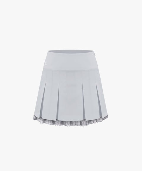 FAIRLIAR Maria Kent Tweed Skirt - Gray