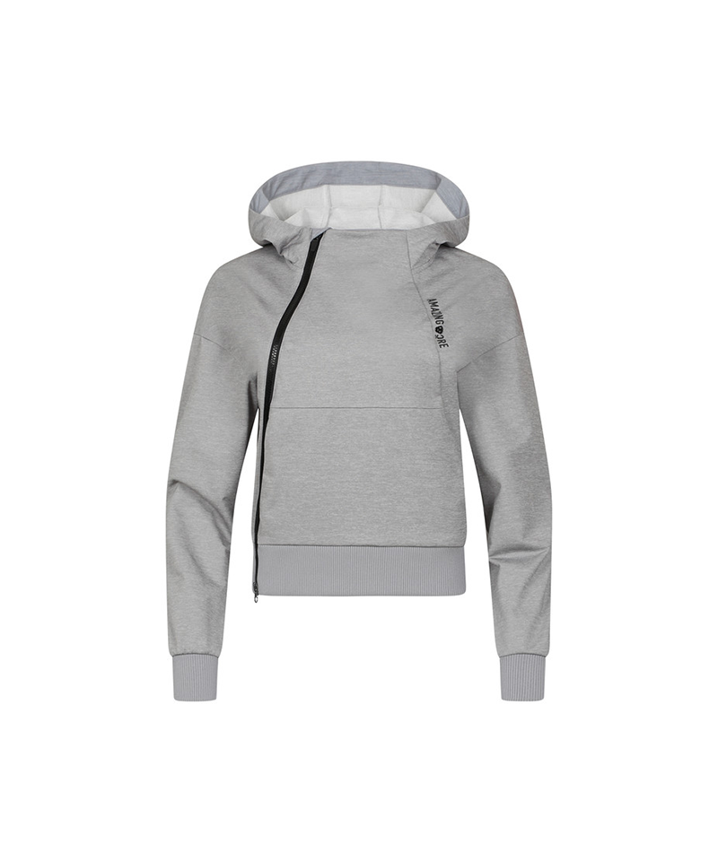 Amazing Cre Women's Program-Kit Jersey Jacket - Grey