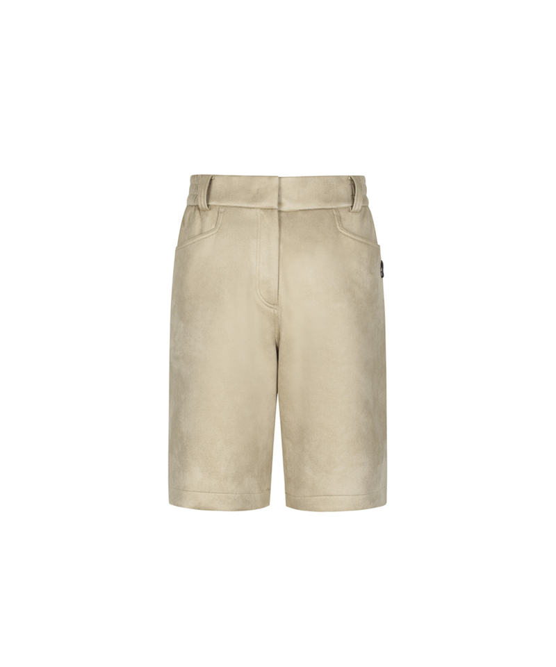 Amazing Cre Women's host Smog Long Shorts - Light Beige