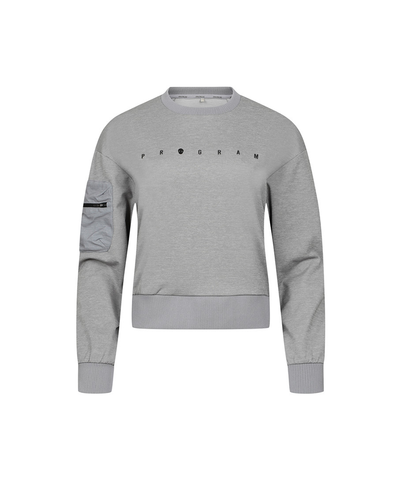 Amazing Cre Women's Program-Kit Sweat Shirt - Grey