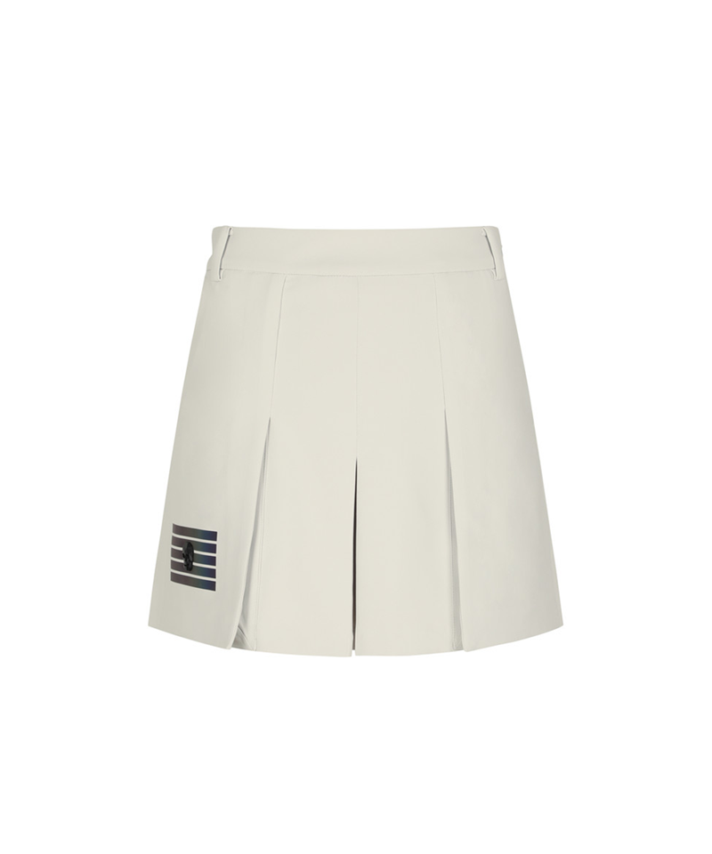 Amazing Cre Women's AM1 Tech Golf Skirt - Light Grey