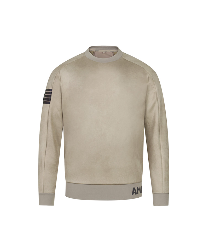 Amazing Cre Men's Ghost Smog Hive Sweatshirt - Light Beige