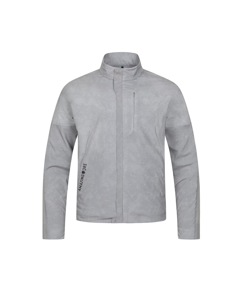 Amazing Cre Men's AD2 Smog Accordio Swing Jacket - Grey