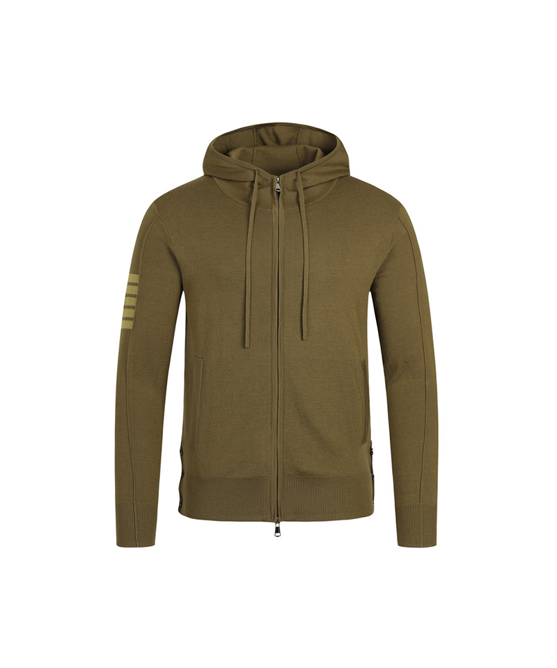 Amazing Cre Men's Ghost Hoodie Sweater - Khaki