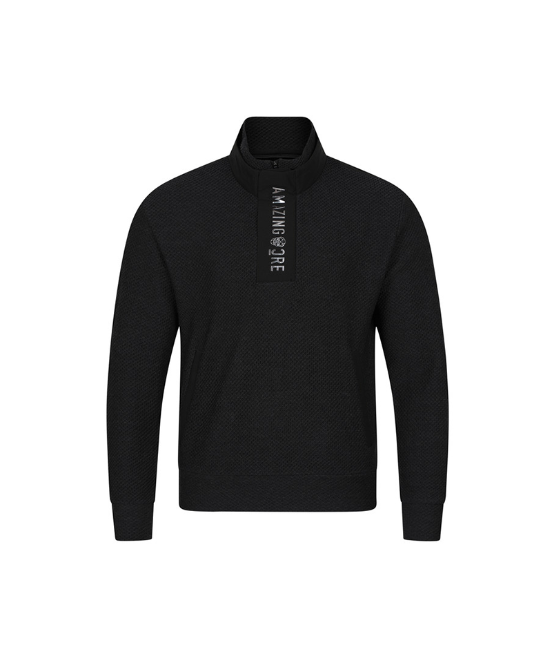 Amazing Cre Men's Tech-Wool Hive T-Shirt - Dark Grey