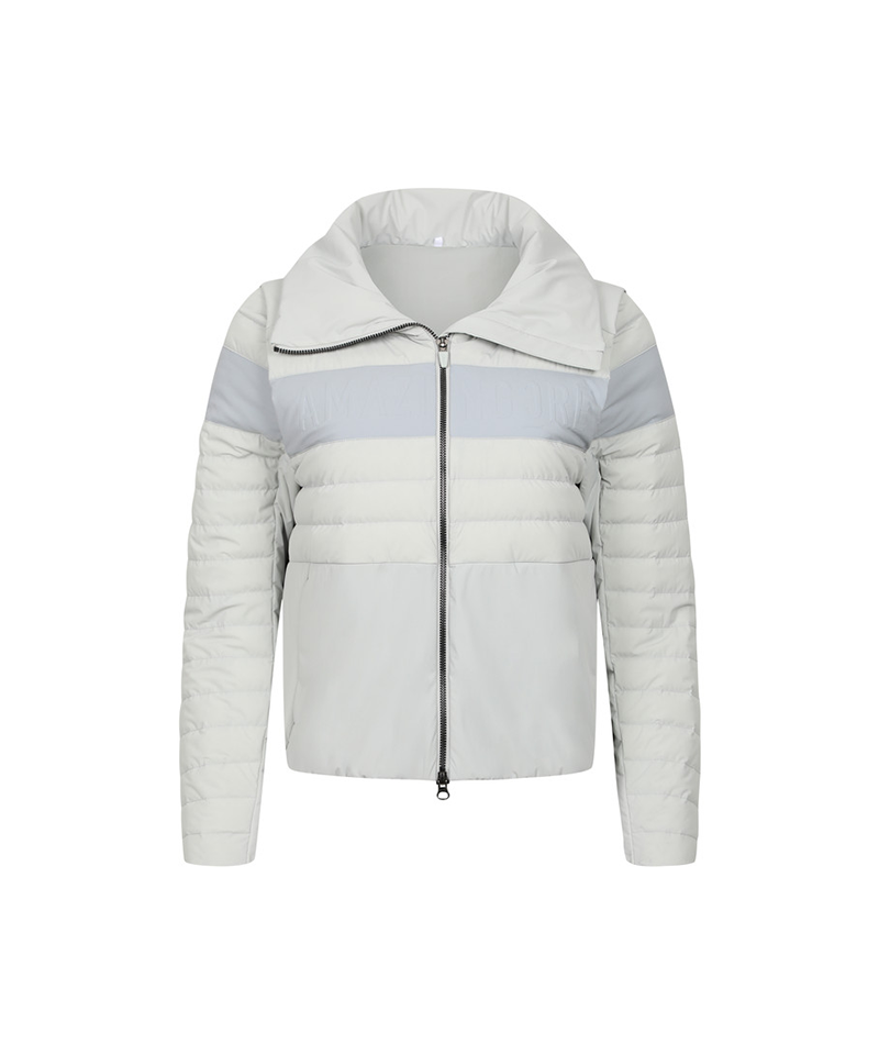 Amazing Cre Women's Urbgan Swinger Down Jacket - Light Grey