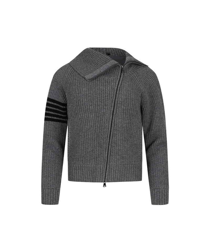 Amazing Cre Women's Lux Cashmere Cardigan - Grey
