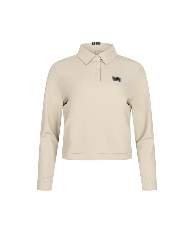 Amazing Cre Women's AI1 Aerotech Accordio T-Shirt - Light Beige