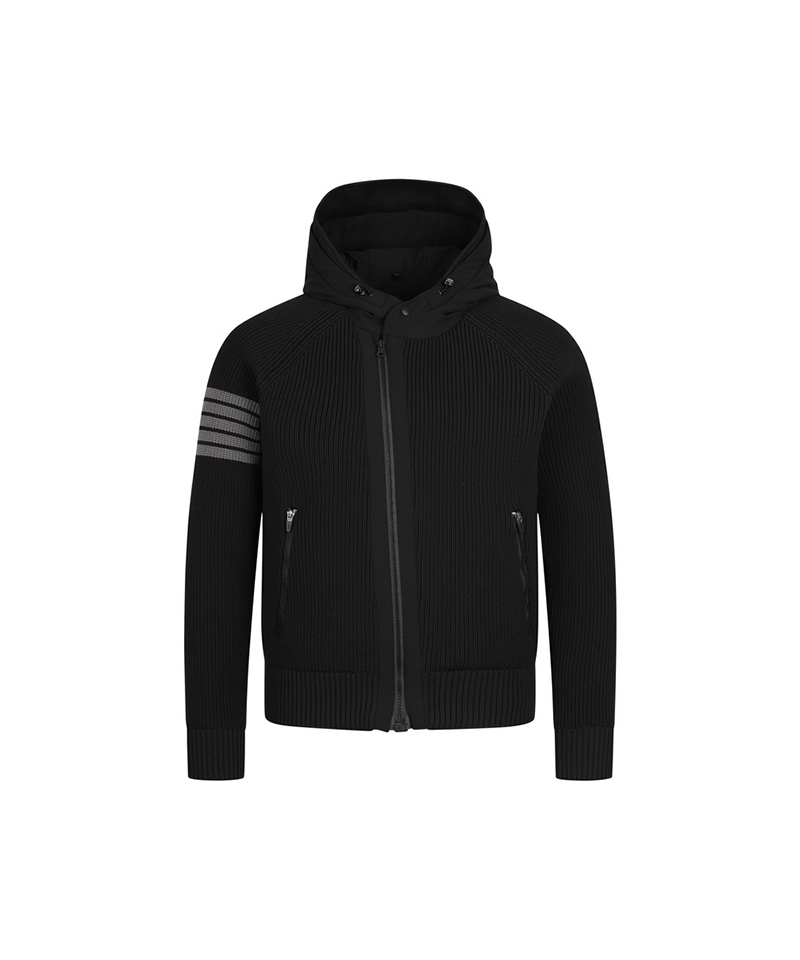 Amazing Cre Unisex Aerotech Hoodie Sweater Down - Black