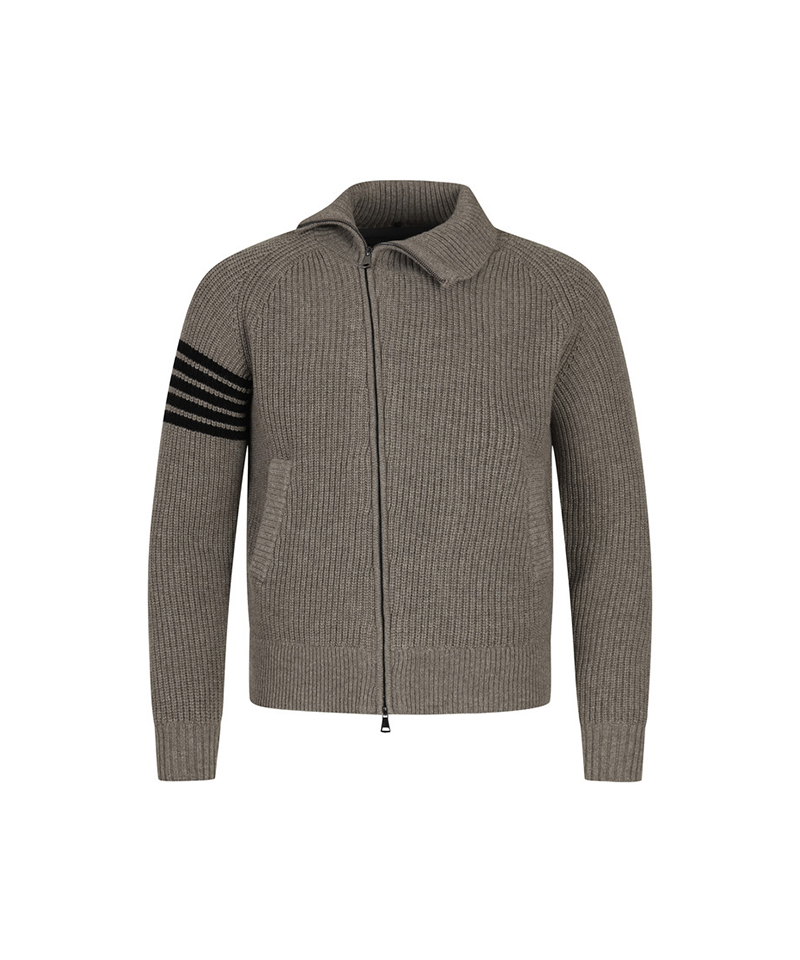 Amazing Cre Men's Lux Cashmere Cardigan - Brown