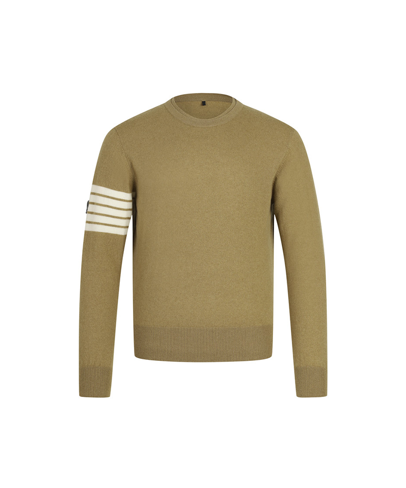 Amazing Cre Men's Lux Cashmere Sweater - Beige