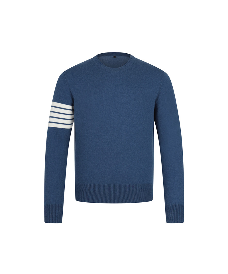 Amazing Cre Men's Lux Cashmere Sweater - Blue