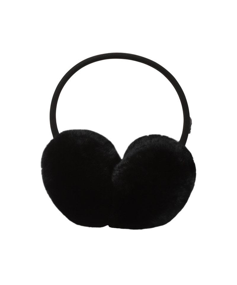 Amazing Cre Women's Real Fur Ear Warmer - Black