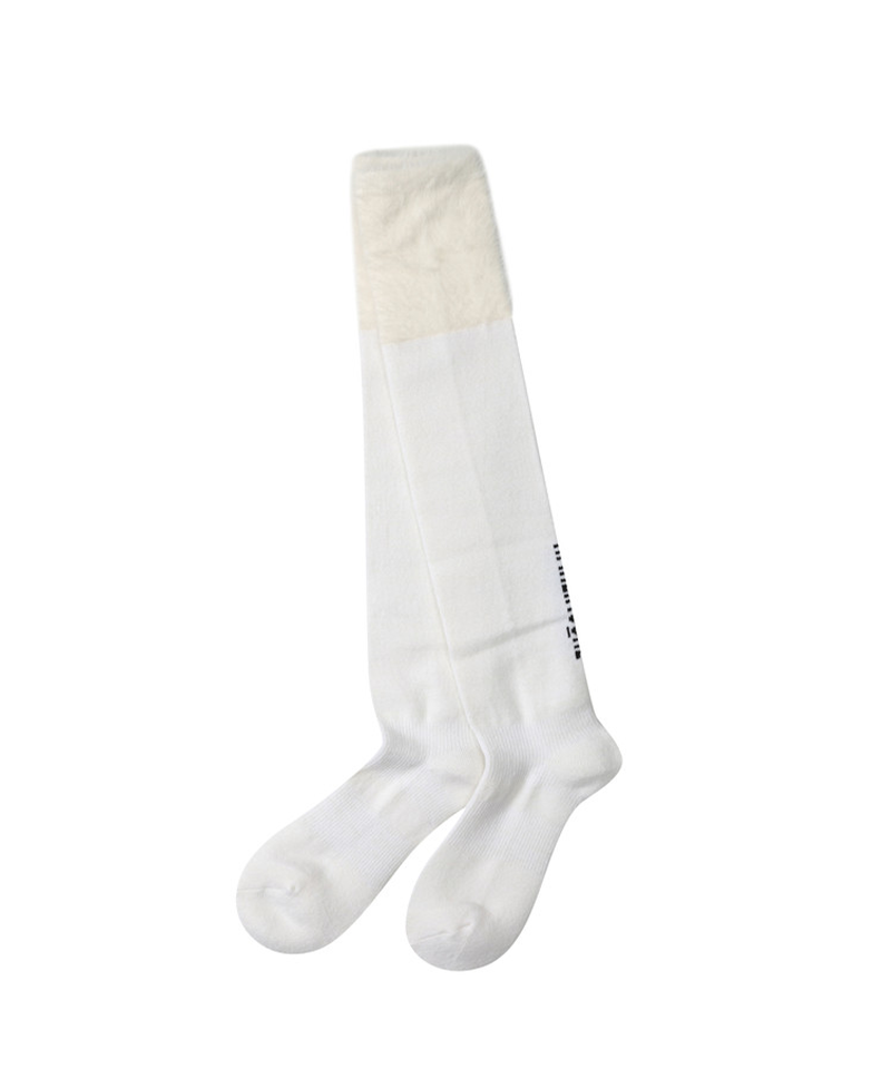 Amazing Cre Women's A/W Over Knee Socks - White