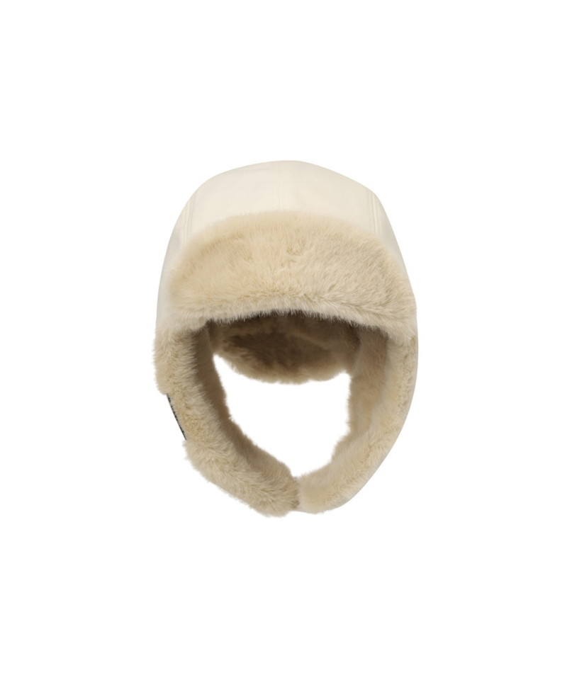 Amazing Cre Unisex Fur Trapper Cap - Stone