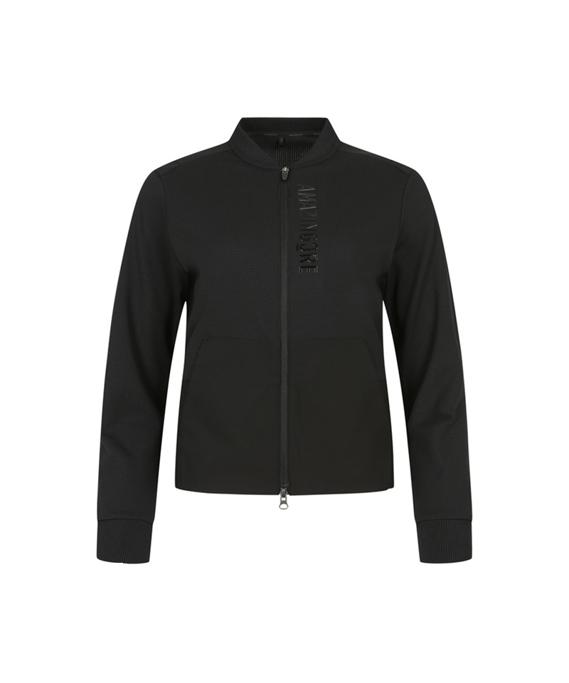 Amazing Cre Women's Air Circuit Hybrid Jersey Jacket - Black