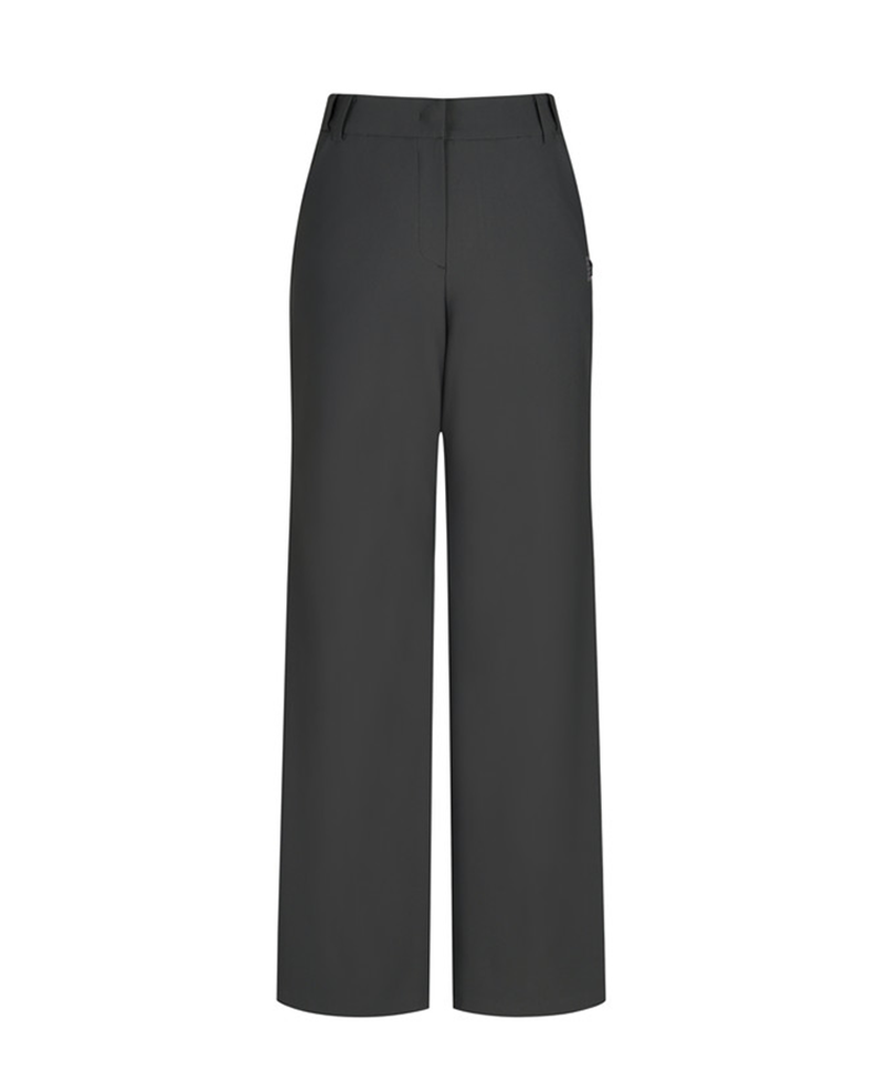 Amazing Cre Women's AI1 Clean Tech Accordio Wide Pants - Dark Grey