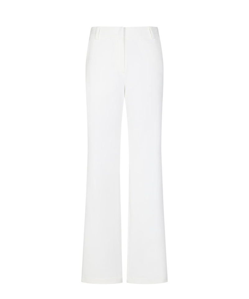 Amazing Cre Women's AI1 Basic Bootcut Accordio Pants - White