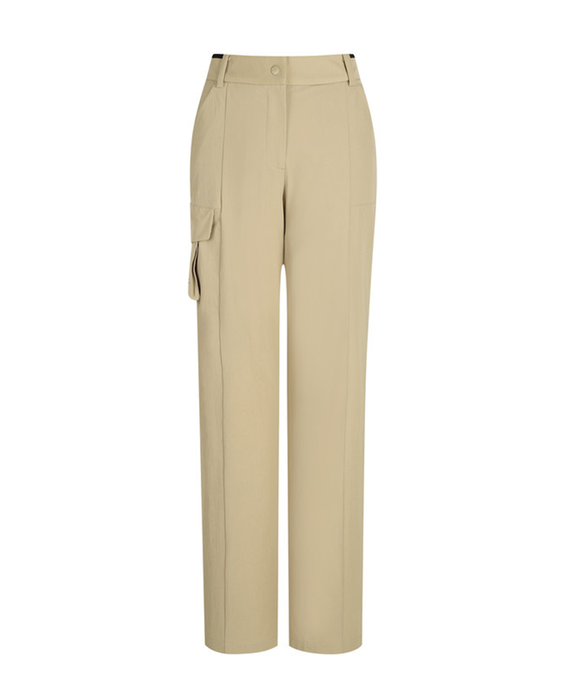 Amazing Cre Women's SP3 Modular Pocket Wide Pants - Beige