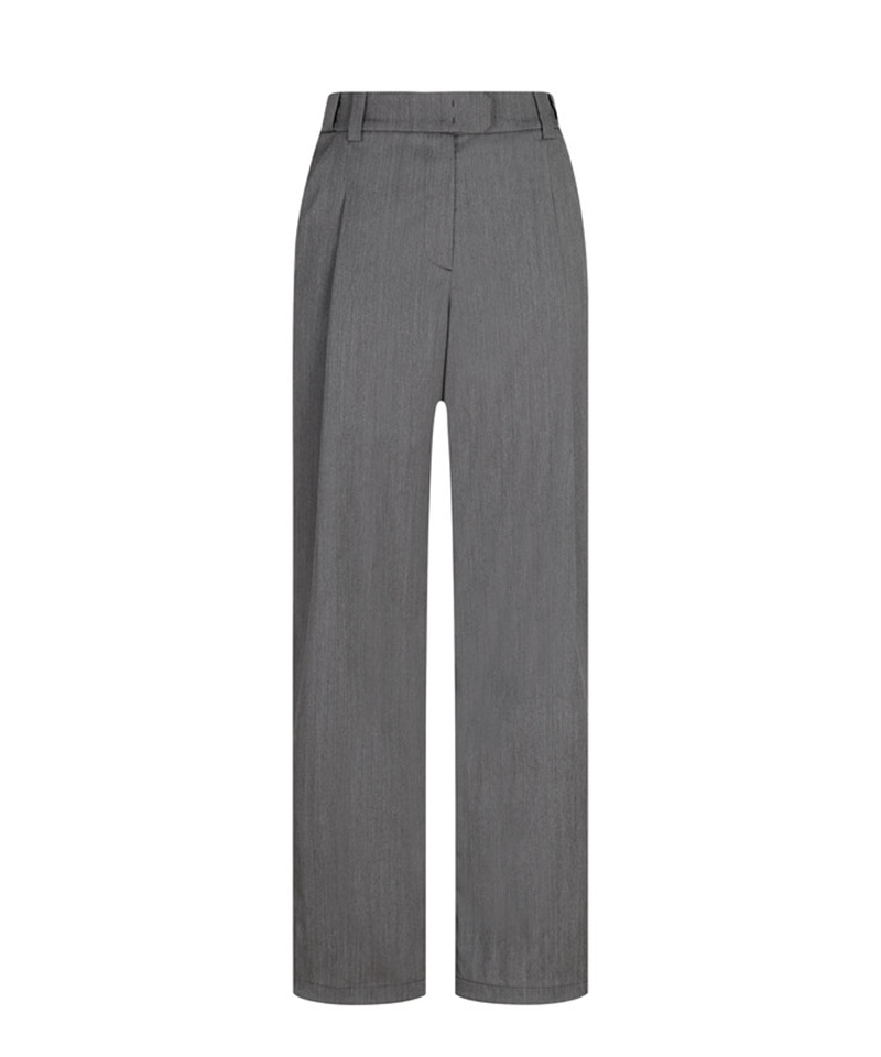 Amazing Cre Women's Ghost Wide Pleated Pants - Dark Grey