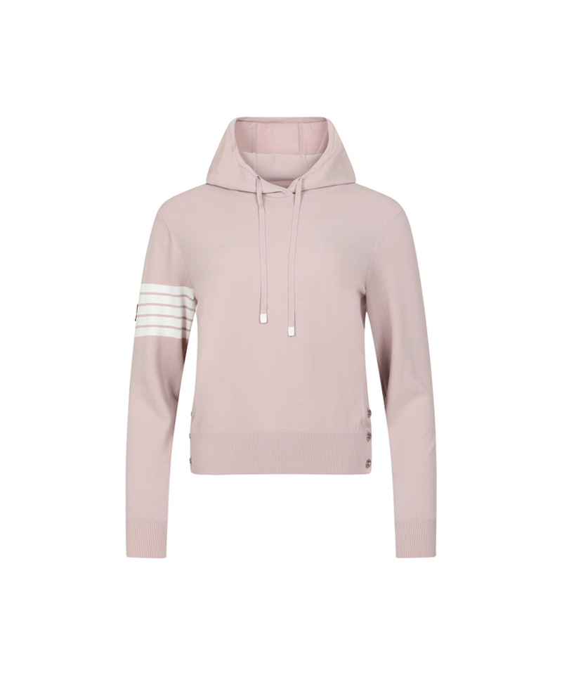 Amazing Cre Women's Ghost Hoodie Sweater - Light Pink
