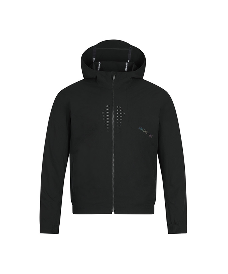 Amazing Cre Men's Aeroseam Tech Accordio Jacket - Black