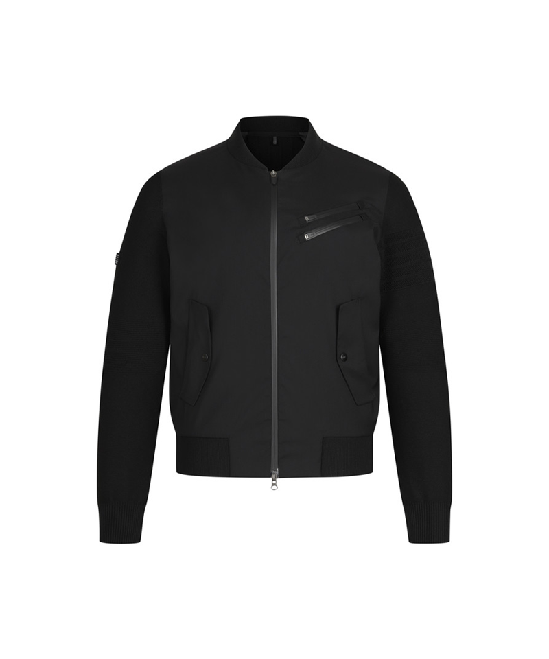 Amazing Cre Men's Ghost Hybrid Henry Jacket - Black