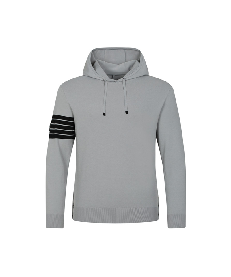 Amazing Cre Men's Ghost Hoodie Sweater - Grey