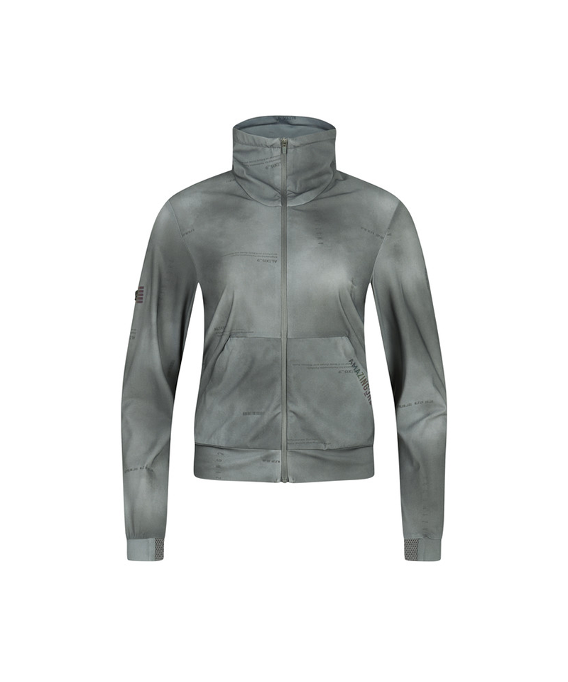 Amazing Cre Women's 365 Weather Gear Tech Jersey Jacket - Dark Grey