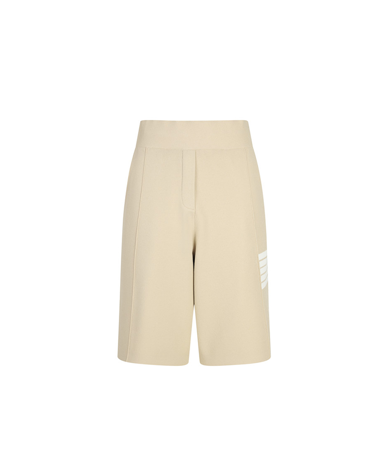 Amazing Cre Women's Ghost Sweater Short Pants - Beige