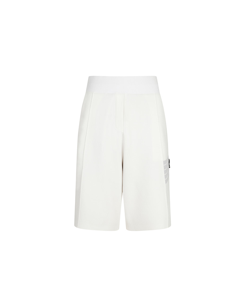 Amazing Cre Women's Ghost Sweater Short Pants - White