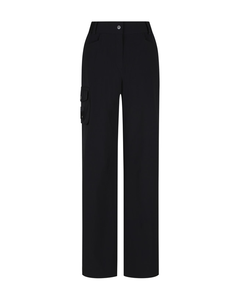Amazing Cre Women GE2 multiple ball marker holder wide pants - Black