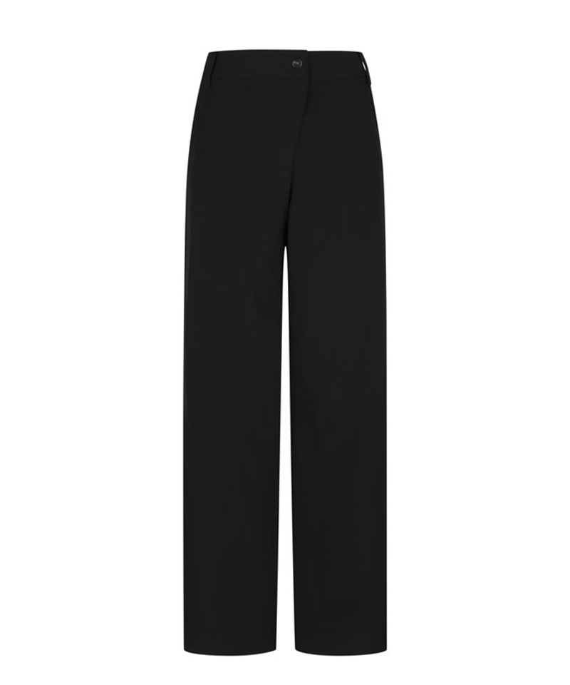 Amazing Cre Women natural tech silk wide pants - Black