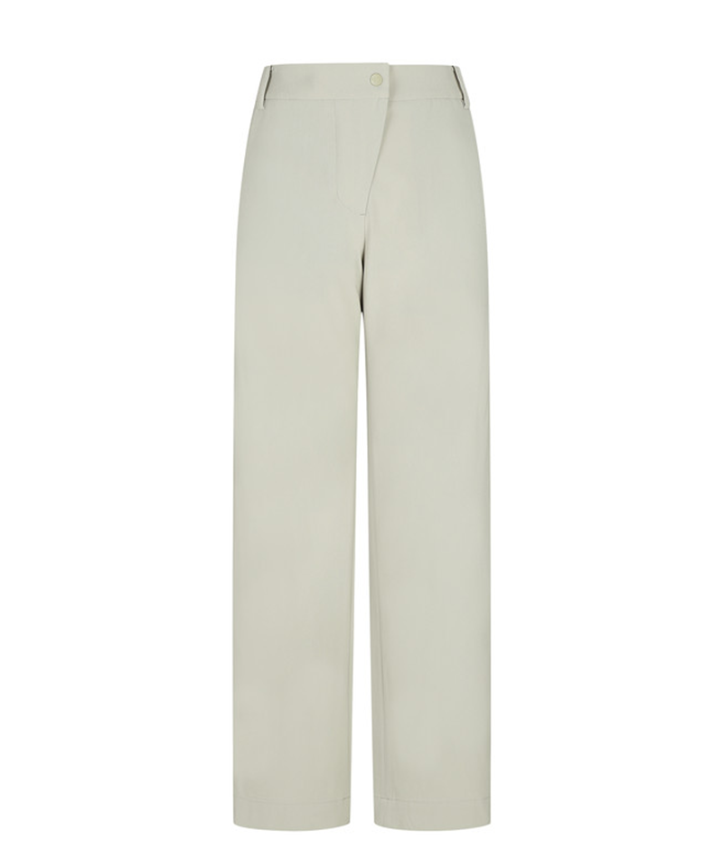 Amazing Cre Women natural tech silk wide pants - Light Khaki