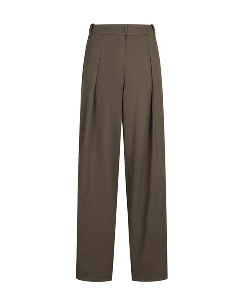 Amazing Cre Women's Natural Tech Wide Pants - Brown