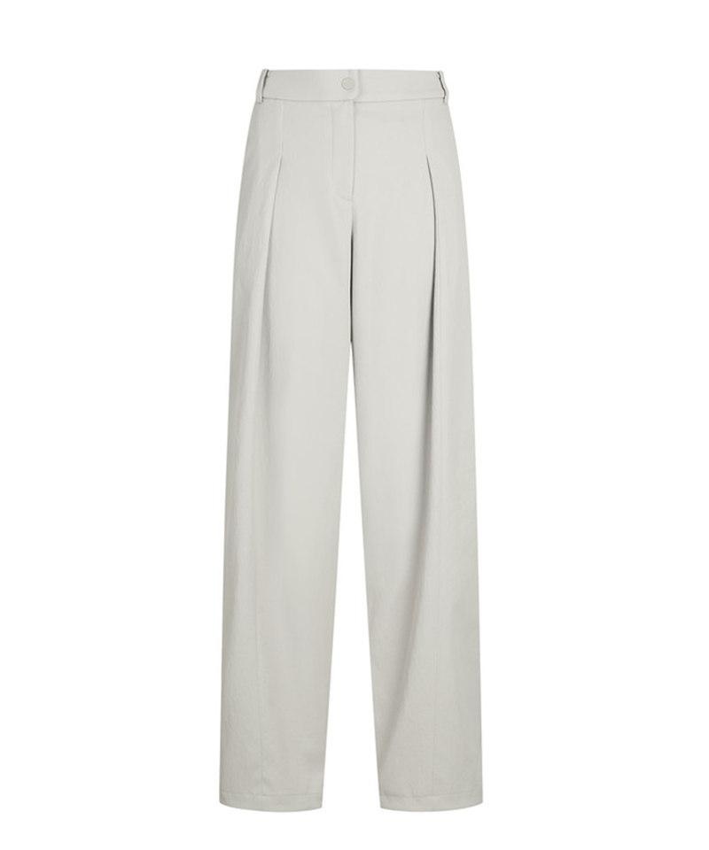 Amazing Cre Women's Natural Tech Wide Pants - Light Grey