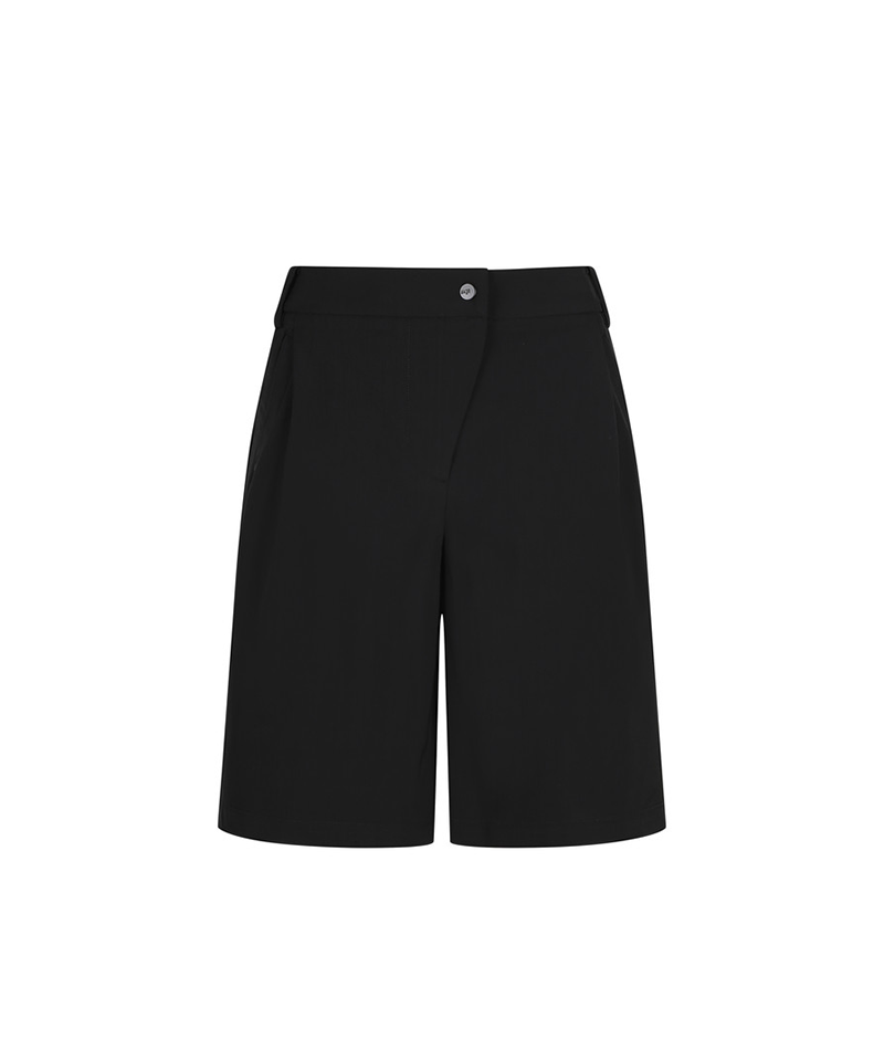 Amazing Cre Women's SP3 Natural-Tech Techsilk Long Shorts - Black