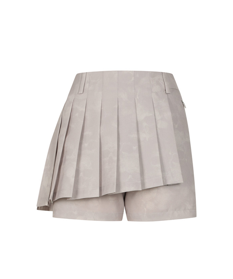 Amazing Cre Women's Air Circuit Faded Alex Pleated Golf Culotte - Light Pink