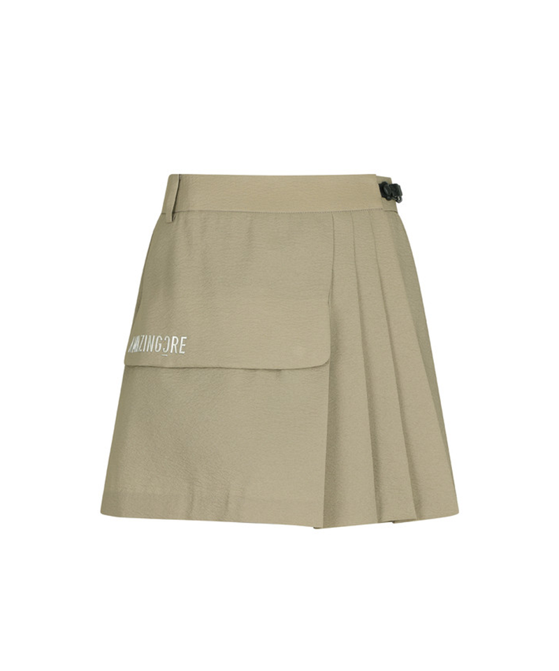 Amazing Cre Women's 365 Weather Gear Packable Wrap Skirt - Beige